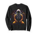 Synthwave Astronaut Cyberpunk Sweatshirt - Fun Novelty Design Men Women - T-Shirt, Sweatshirt, Hoodie