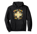 Groovy School Nurse Off Duty Medical Cross Hoodie - Graphic Print Men Women - T-Shirt, Sweatshirt, Hoodie