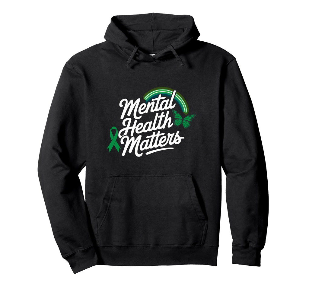 Mental Health Awareness Month Green Sweatshirt - Unique Graphic for Adults - T-Shirt, Sweatshirt, Hoodie