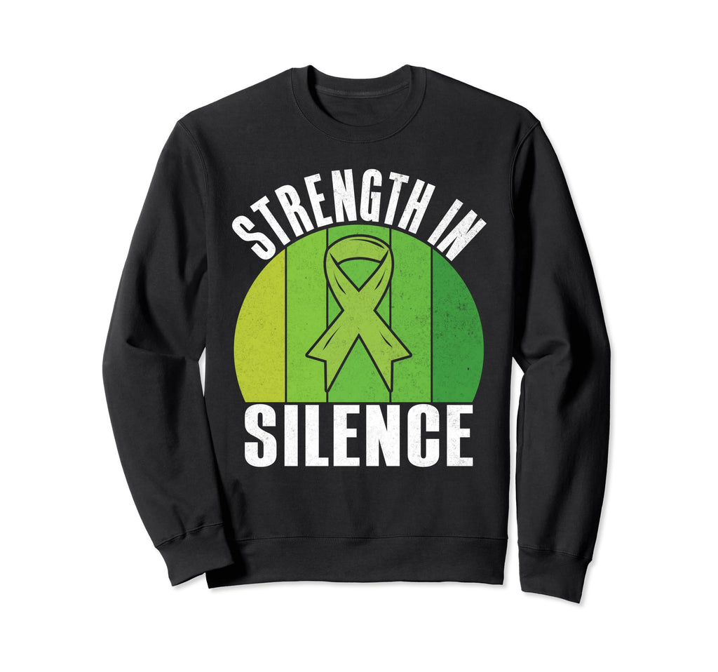 Strength Silence Mental Health Sweatshirt - Aesthetic Graphic Unisex - T-Shirt, Sweatshirt, Hoodie