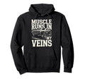 Muscle Car Lover Carguy Car Collector Hoodie - Fun Novelty Design Unisex - T-Shirt, Sweatshirt, Hoodie