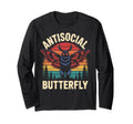 Antisocial Butterfly T-Shirt - Unique Graphic Men Women - T-Shirt, Sweatshirt, Hoodie