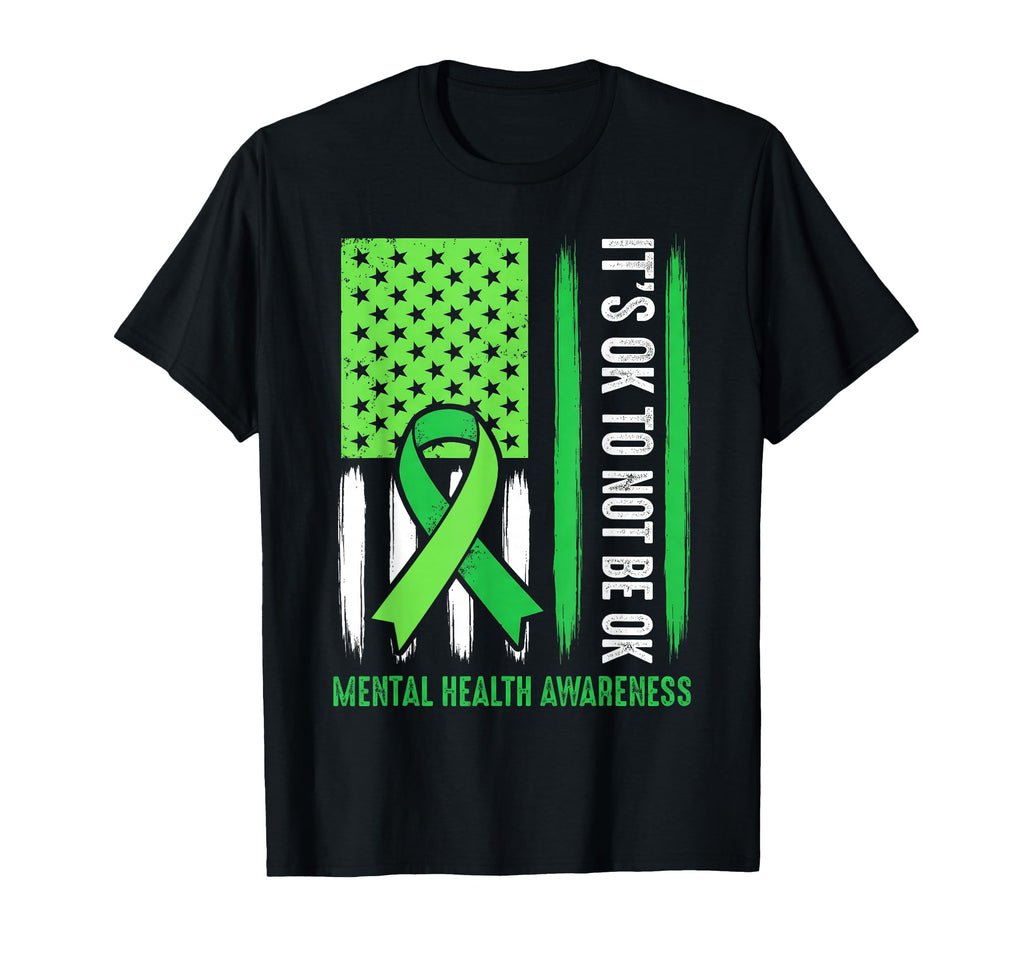 End Stigma Sunflower Mental Health T-Shirt - Aesthetic Graphic Unisex - T-Shirt, Sweatshirt, Hoodie