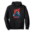 Sunset Samurai Warrior Ninja Biker Hoodie - Trendy Graphic for Adults - T-Shirt, Sweatshirt, Hoodie