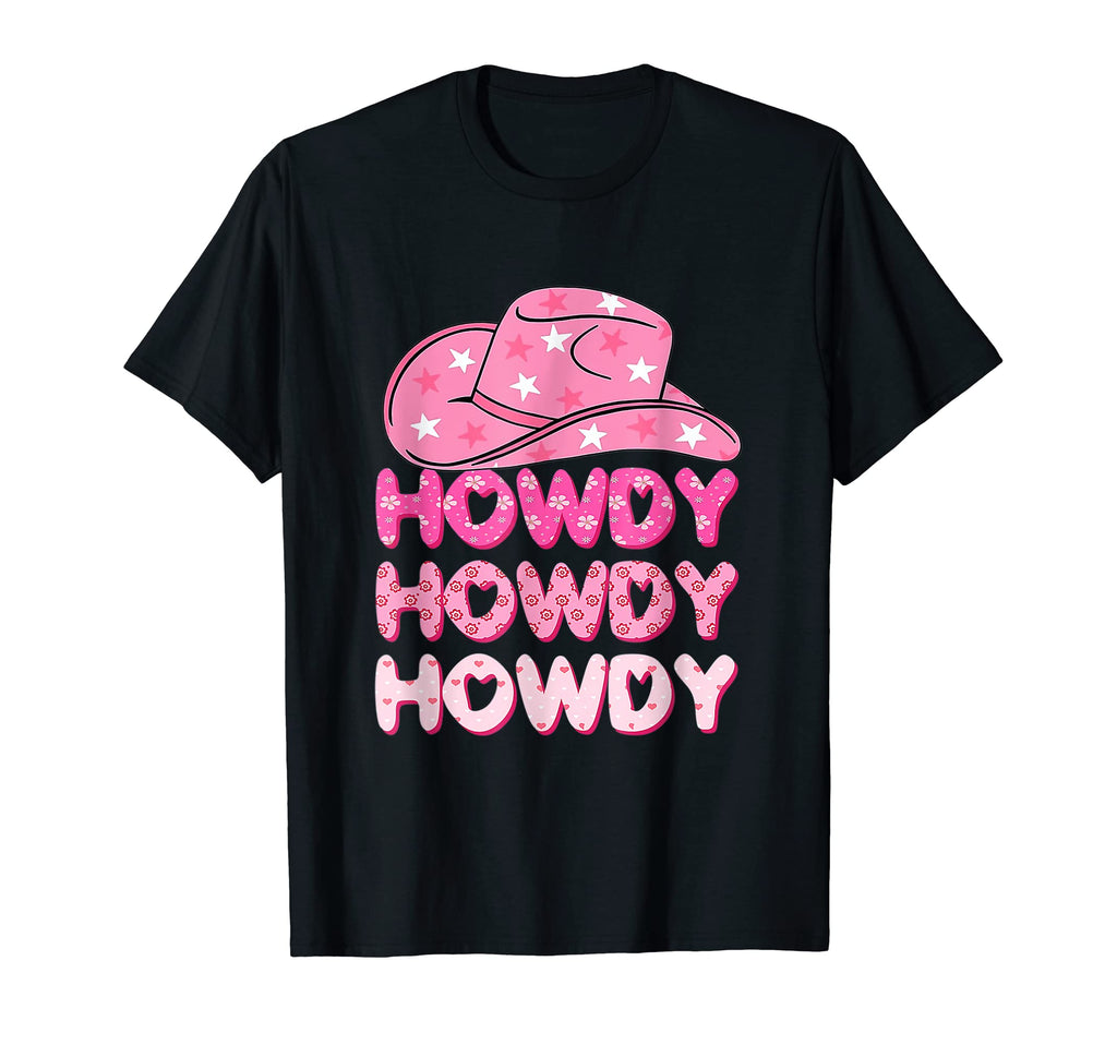 Flowers Howdy Rodeo Western Country T-Shirt - Unique Graphic Men Women - T-Shirt, Sweatshirt, Hoodie