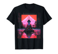 Vaporwave Geisha 80S Synthwave 20 T-Shirt - Graphic Print for Adults - T-Shirt, Sweatshirt, Hoodie