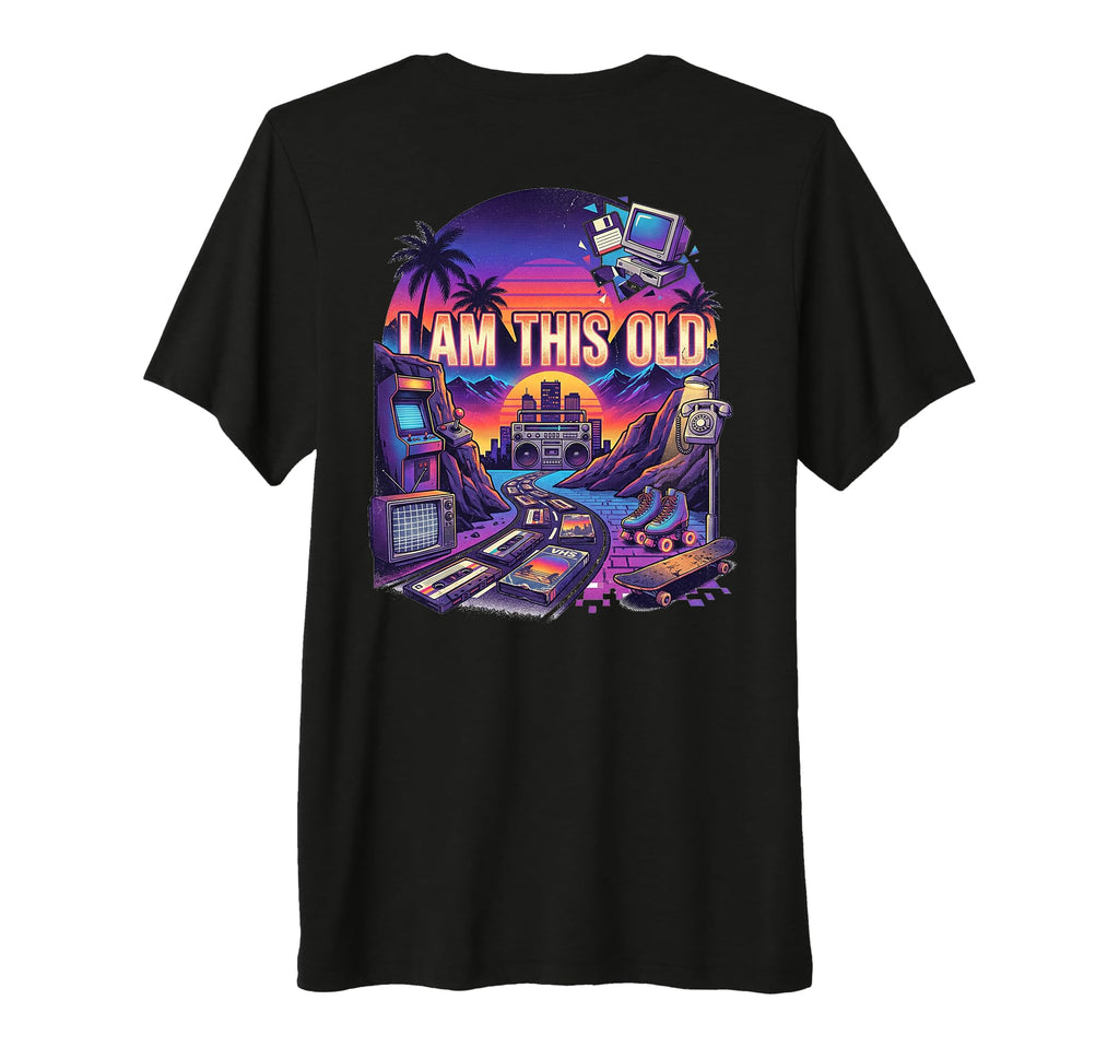 Synthwave 80S 90S Nostalgia 1980S Themed T-Shirt - Trendy Graphic Unisex - T-Shirt, Sweatshirt, Hoodie