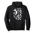 Best 1992 Vinyl Record Lover Gothic Skull Hoodie - Novelty Apparel Unisex - T-Shirt, Sweatshirt, Hoodie