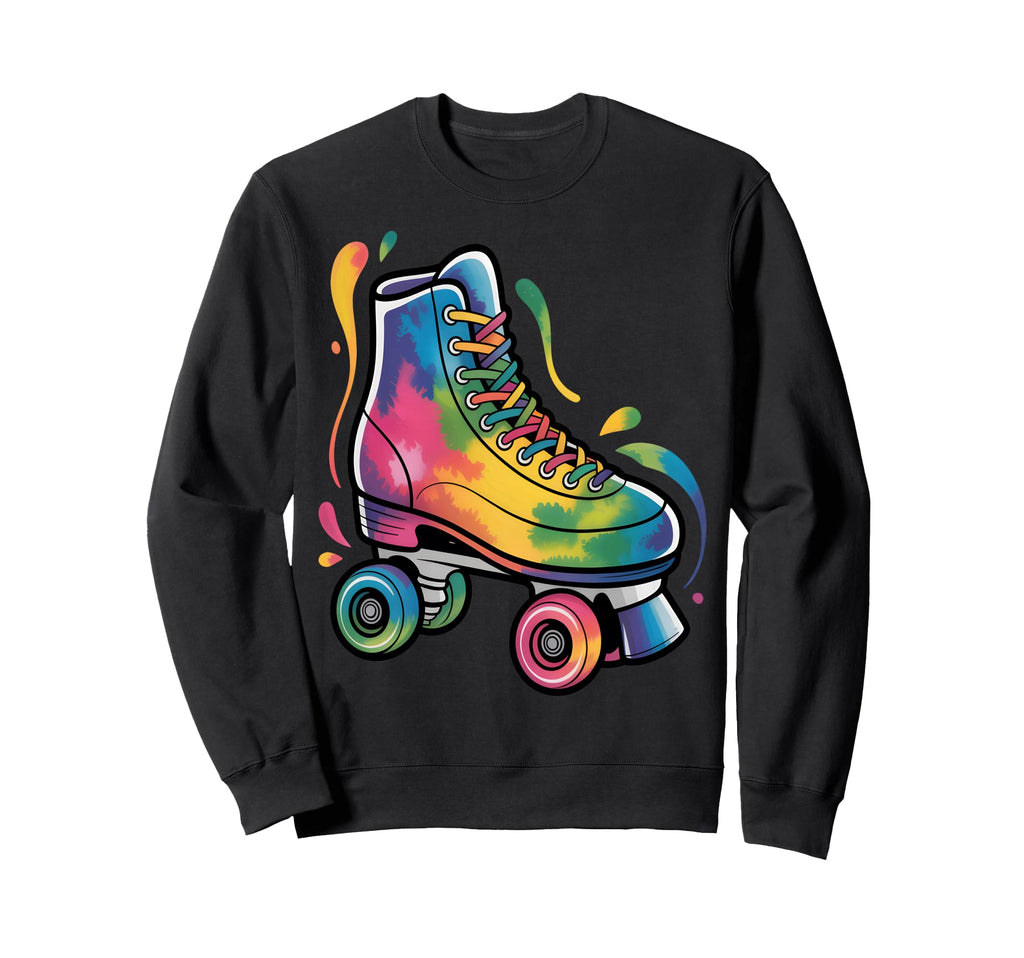 Colorful Roller Skate Art Skating Sweatshirt - Unique Graphic for Adults - T-Shirt, Sweatshirt, Hoodie