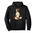 Meditation Siamese Yoga Pose Relaxing Hoodie - Streetwear Style Men Women - T-Shirt, Sweatshirt, Hoodie