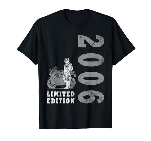 18 Years Biker 2006 Motorcycle T-Shirt - Custom Art Print Men Women - T-Shirt, Sweatshirt, Hoodie