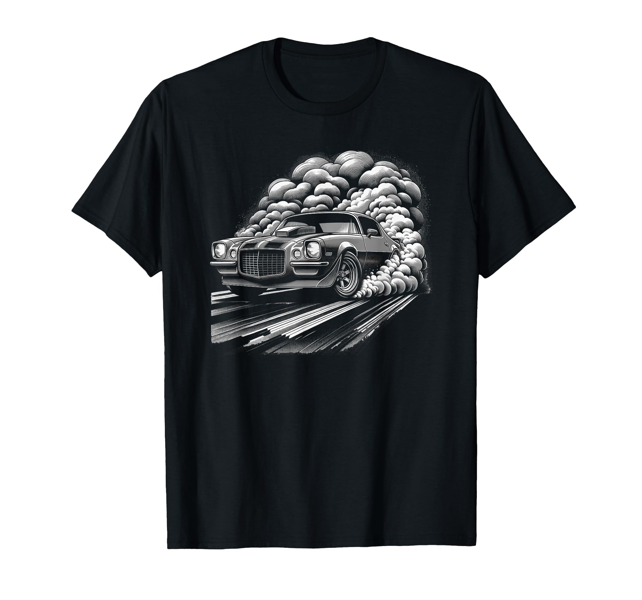 Muscle Car 60S 70S Car Lover T-Shirt - Casual Everyday Wear Men Women - T-Shirt, Sweatshirt, Hoodie