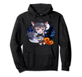 Halloween Chibi Anime Sexy Pinup Werewolf Hoodie - Streetwear Style Unisex - T-Shirt, Sweatshirt, Hoodie