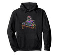 Dj Raccoon Melt Wax 90S Vinyl Record Hoodie - Custom Art Print for Adults - T-Shirt, Sweatshirt, Hoodie