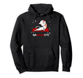 Funny Nameowste Cats Yoga Meditation Hoodie - Minimalist Print Men Women - T-Shirt, Sweatshirt, Hoodie