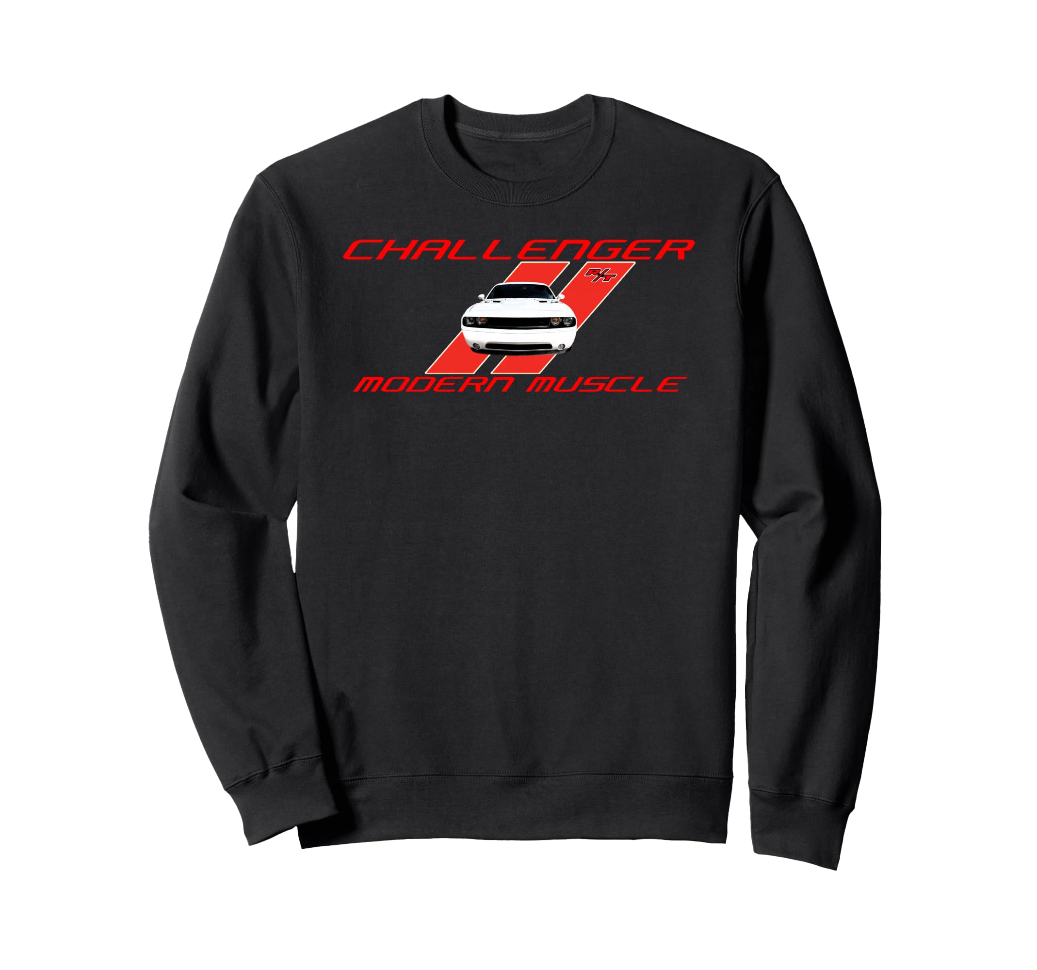 Dodge Challenger Rt Modern Muscle Sweatshirt - Trendy Graphic Men Women - T-Shirt, Sweatshirt, Hoodie