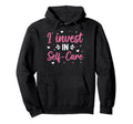 Investing Self Care Balancing Life Hoodie - Aesthetic Graphic Men Women - T-Shirt, Sweatshirt, Hoodie