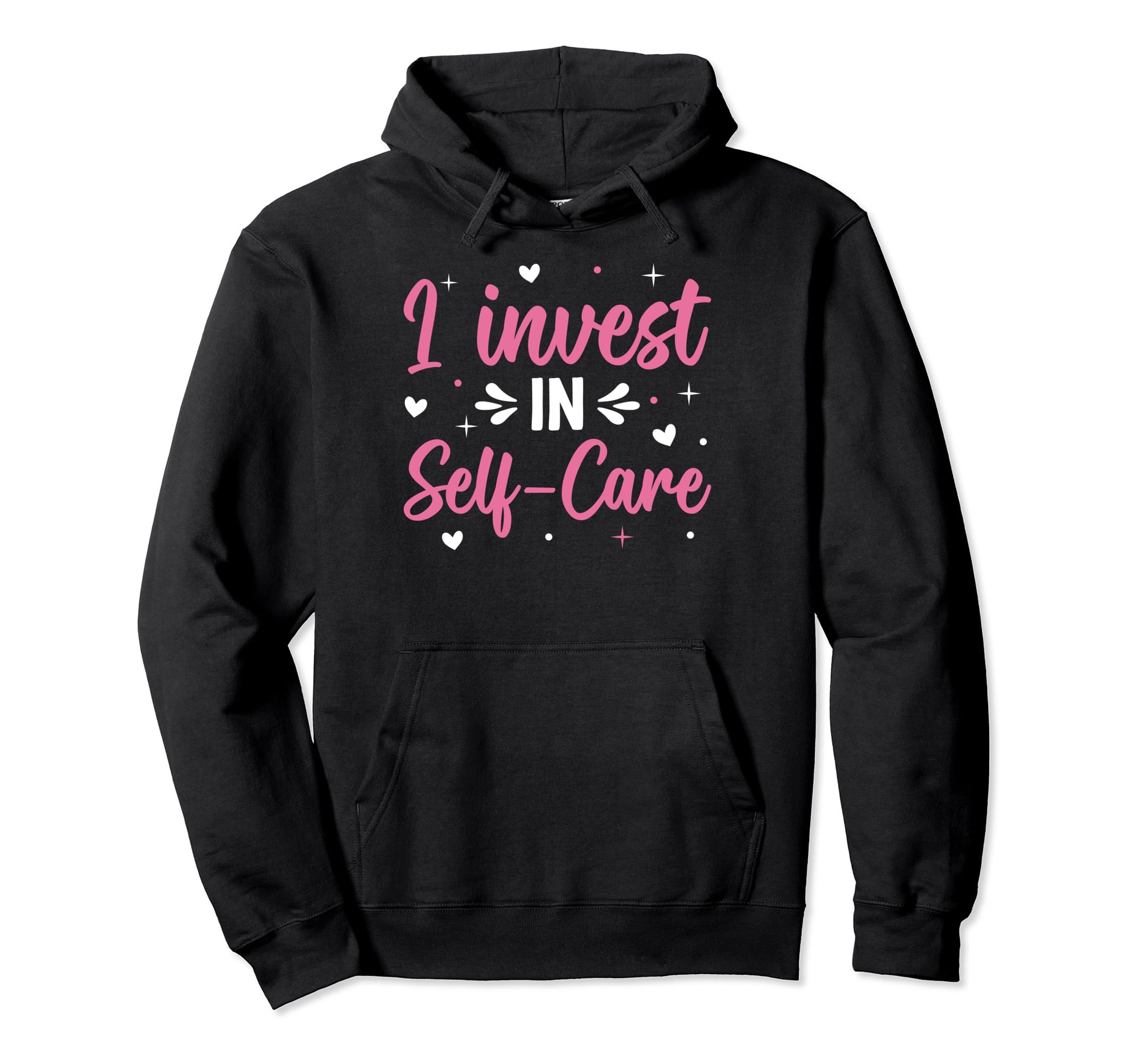 Investing Self Care Balancing Life Hoodie - Aesthetic Graphic Men Women - T-Shirt, Sweatshirt, Hoodie