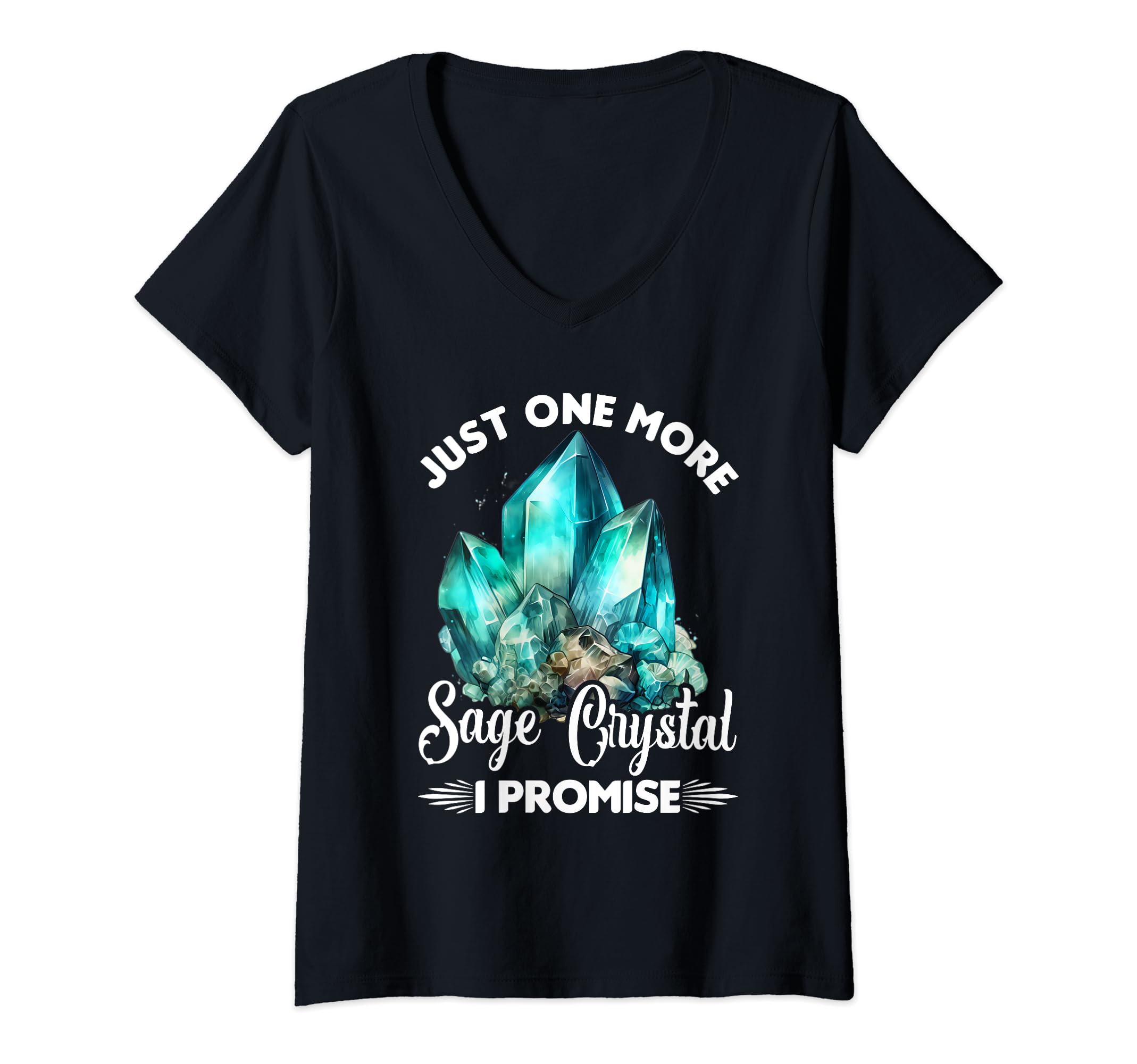 Sage Crystal Reiki Crystal Healing T-Shirt - Aesthetic Graphic Unisex - T-Shirt, Sweatshirt, Hoodie