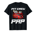 Pit Crew Pap Race Car Birthday Racing Car T-Shirt - Unique Graphic Unisex - T-Shirt, Sweatshirt, Hoodie