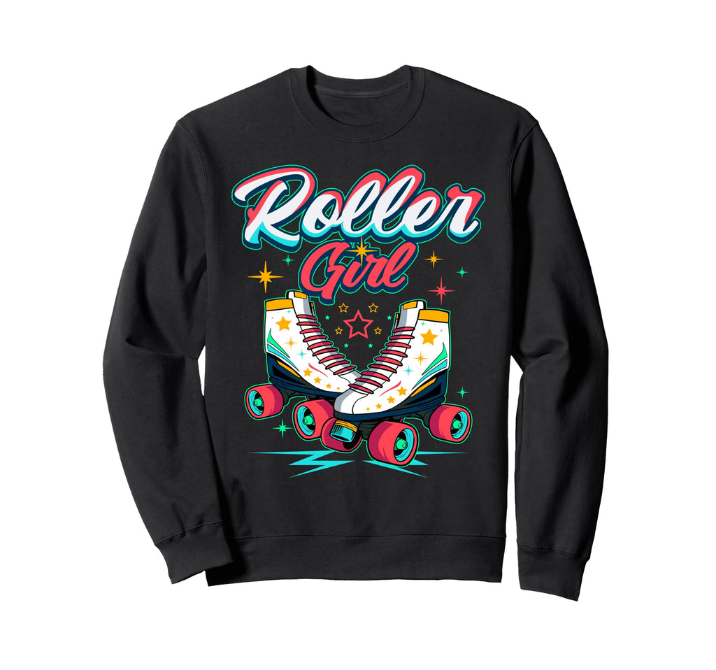 Roller Skating 70S 80S Roller Skate Sweatshirt - Fun Novelty Design Unisex - T-Shirt, Sweatshirt, Hoodie