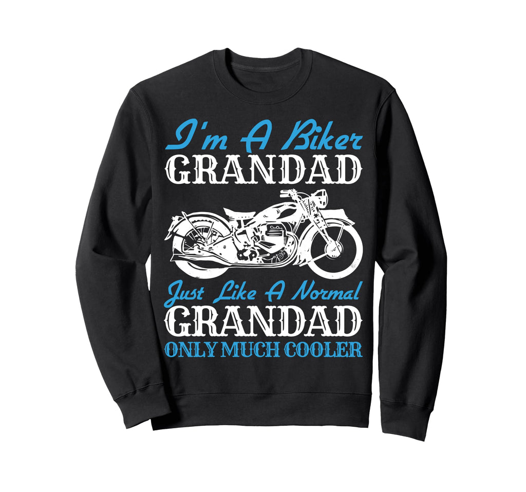 Motorcycle Silhouette Sweatshirt - Fun Novelty Design for Adults - T-Shirt, Sweatshirt, Hoodie