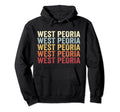 West Peoria Illinois West Peoria Hoodie - Casual Everyday Wear Men Women - T-Shirt, Sweatshirt, Hoodie