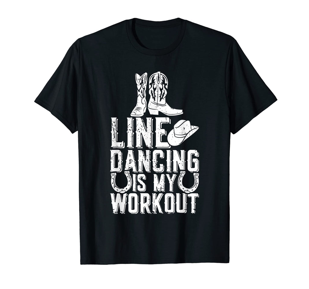 Line Dancing Workout Cowboy Boots T-Shirt - Aesthetic Graphic Unisex - T-Shirt, Sweatshirt, Hoodie