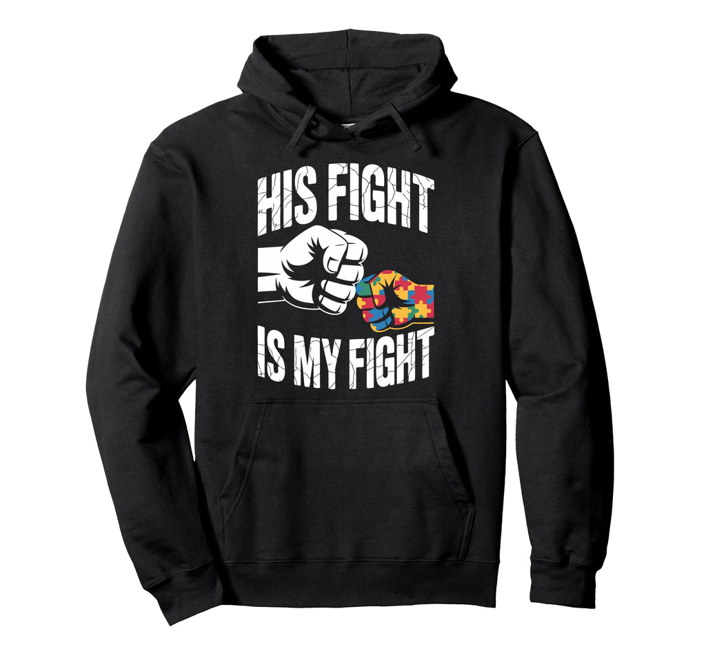 Autism Mom Autism Dad Autistic Son Family Hoodie - Minimalist Print Unisex - T-Shirt, Sweatshirt, Hoodie