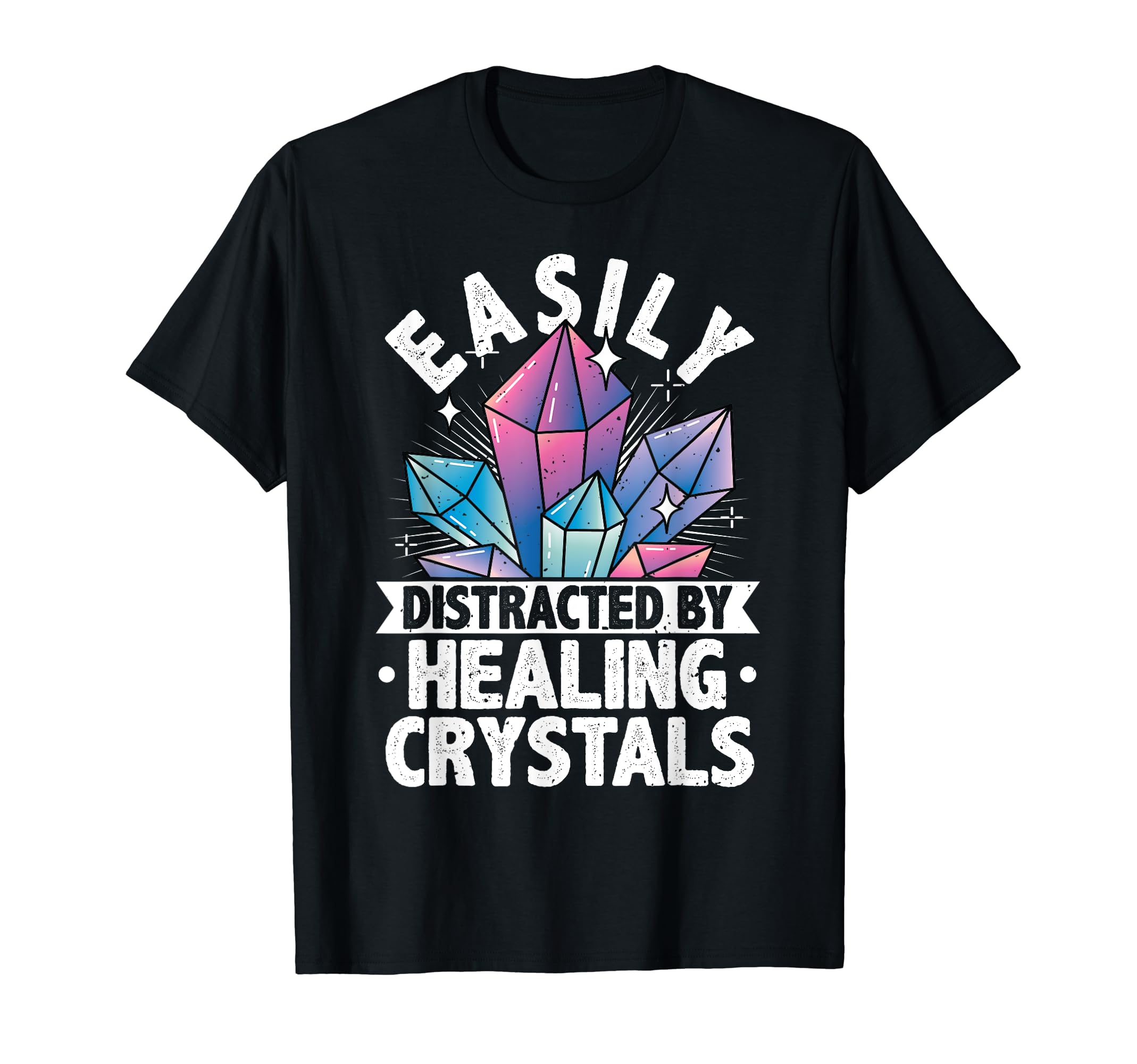 Crystal Healing Stones Gemstones T-Shirt - Trendy Graphic Men Women - T-Shirt, Sweatshirt, Hoodie