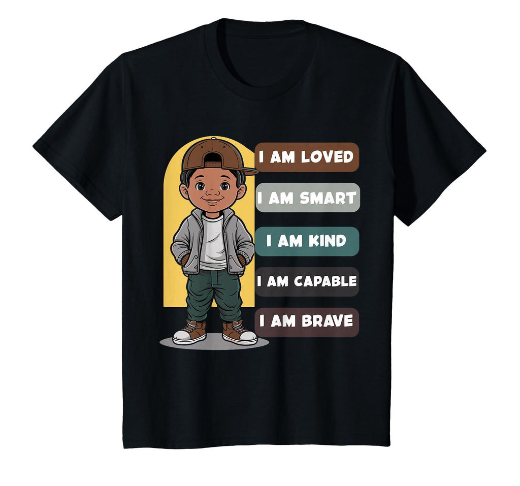 Positive Affirmations African American T-Shirt - Novelty Apparel for Adults - T-Shirt, Sweatshirt, Hoodie