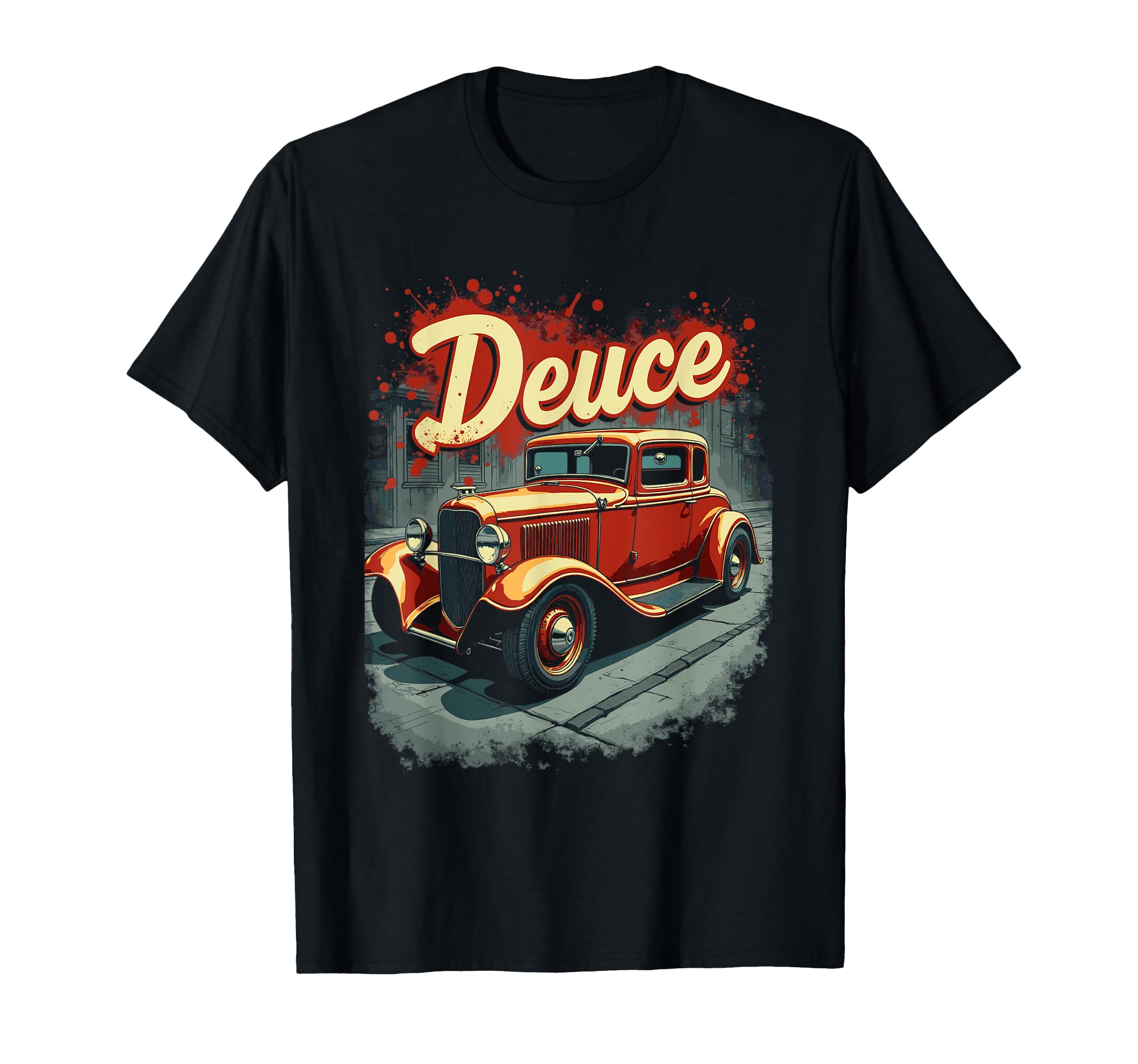 1932 American Street Scene 5 T-Shirt - Casual Everyday Wear Men Women - T-Shirt, Sweatshirt, Hoodie
