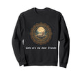 Cats Are My Best Friends Sacred Sweatshirt - Aesthetic Graphic for Adults - T-Shirt, Sweatshirt, Hoodie