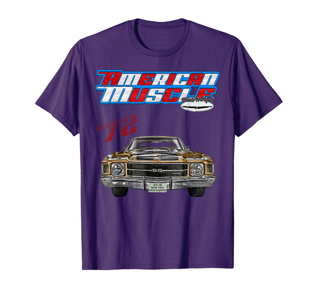 1972 Chevelle Muscle Car Ss454 Ss427 T-Shirt - Unique Graphic Men Women - T-Shirt, Sweatshirt, Hoodie