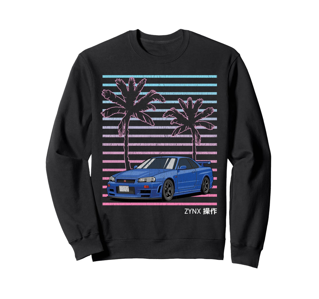Jdm Import Tuner Drift Car Street Sweatshirt - Unique Graphic Men Women - T-Shirt, Sweatshirt, Hoodie