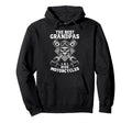 Best Grandpas Ride Motorcycles Hoodie - Minimalist Print for Adults - T-Shirt, Sweatshirt, Hoodie