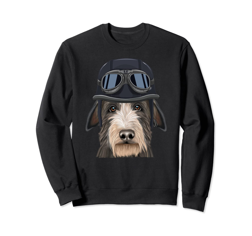 Funny Motorcycle Helmet Scottish Sweatshirt - Casual Everyday Wear Unisex - T-Shirt, Sweatshirt, Hoodie