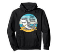 Shark Yoga Meditation Pun Mindfulness Hoodie - Trendy Graphic for Adults - T-Shirt, Sweatshirt, Hoodie