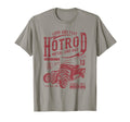 Hotrod Car Distressed T-Shirt - Novelty Apparel Unisex - T-Shirt, Sweatshirt, Hoodie