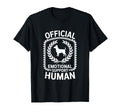 Emotional Support Human Do Not Pet Sweatshirt - Fun Novelty Design Unisex - T-Shirt, Sweatshirt, Hoodie