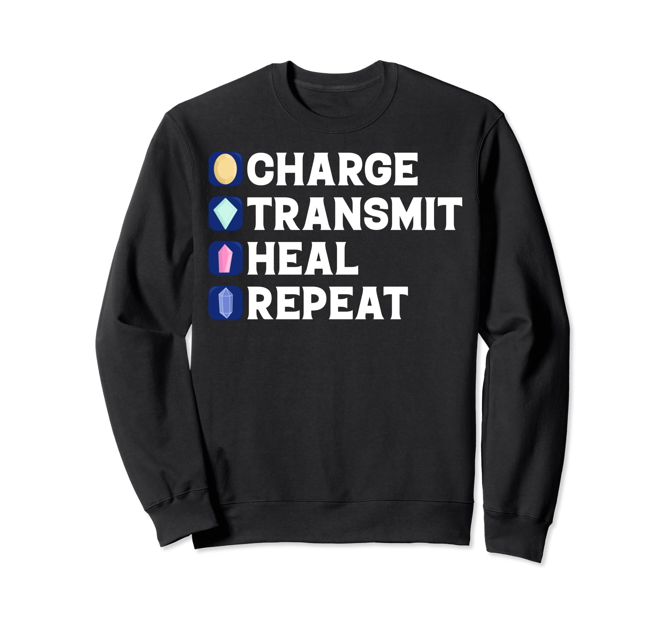 Reiki Healing I Symbols And Music Sweatshirt - Novelty Apparel for Adults - T-Shirt, Sweatshirt, Hoodie