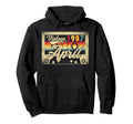 1987 April 39Th Birthday 39 Years Old Hoodie - Fun Novelty Design Unisex - T-Shirt, Sweatshirt, Hoodie