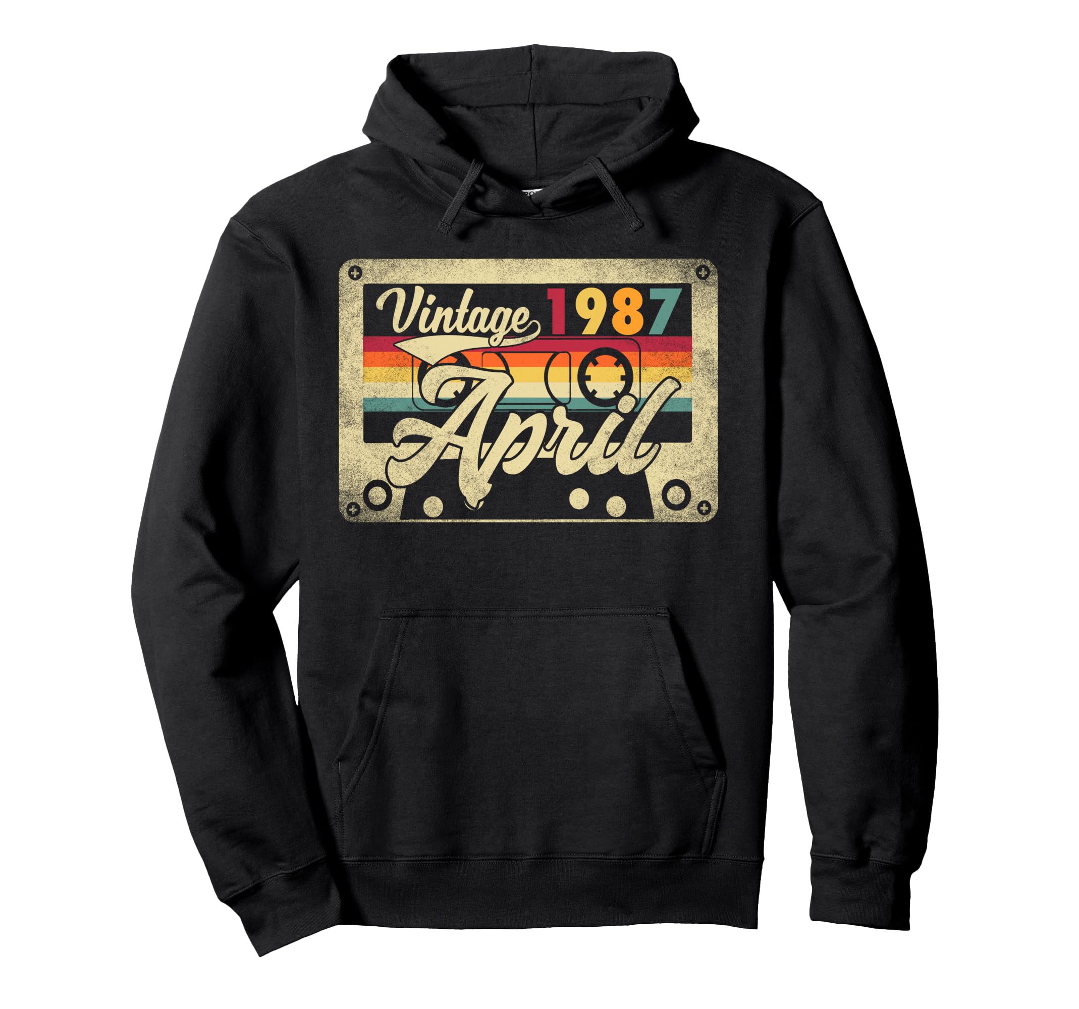 1987 April 39Th Birthday 39 Years Old Hoodie - Fun Novelty Design Unisex - T-Shirt, Sweatshirt, Hoodie