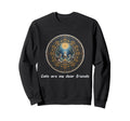 Cats Are My Best Friends Sacred Sweatshirt - Trendy Graphic Men Women - T-Shirt, Sweatshirt, Hoodie
