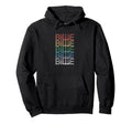 Billie Multicolor Typography Hoodie - Trendy Graphic Unisex - T-Shirt, Sweatshirt, Hoodie