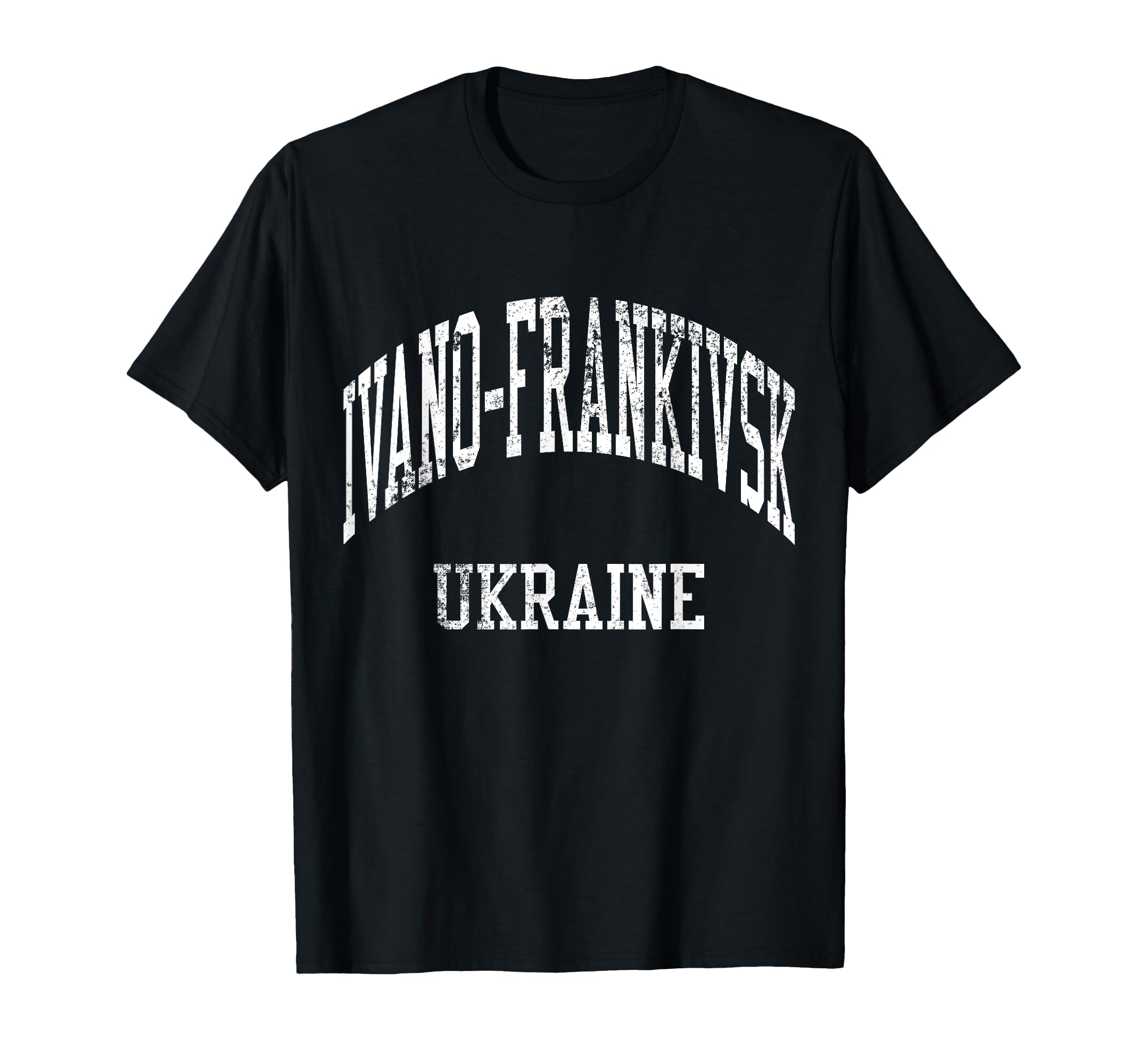 Ivano Frankivsk Ukraine 70S College T-Shirt - Novelty Apparel Men Women - T-Shirt, Sweatshirt, Hoodie