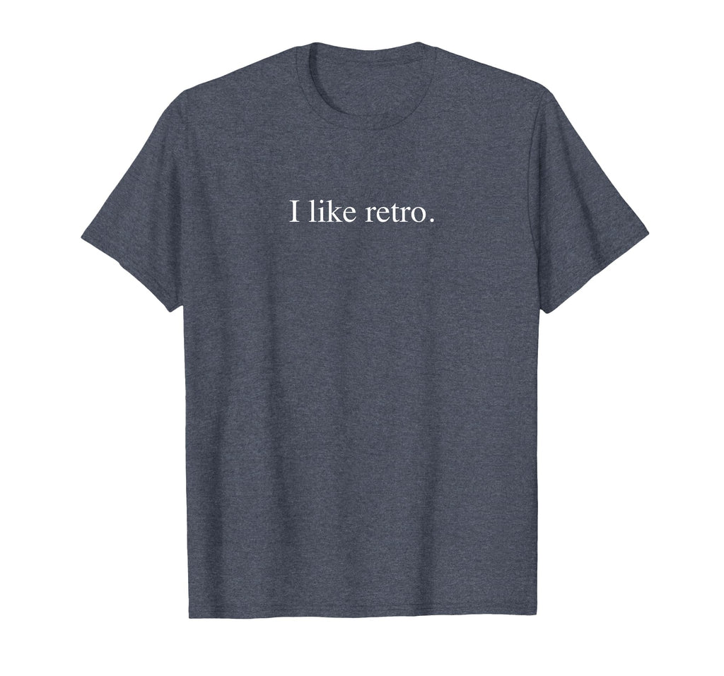 I Like Funny Typography Heather Blue T-Shirt - Minimalist Print Unisex - T-Shirt, Sweatshirt, Hoodie