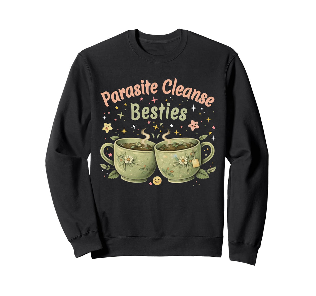 Funny Wellness Vibes Aesthetic Tea Sweatshirt - Trendy Graphic Men Women - T-Shirt, Sweatshirt, Hoodie