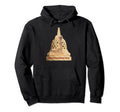 Buddha Borobudur Mindfulness Metta Hoodie - Custom Art Print for Adults - T-Shirt, Sweatshirt, Hoodie