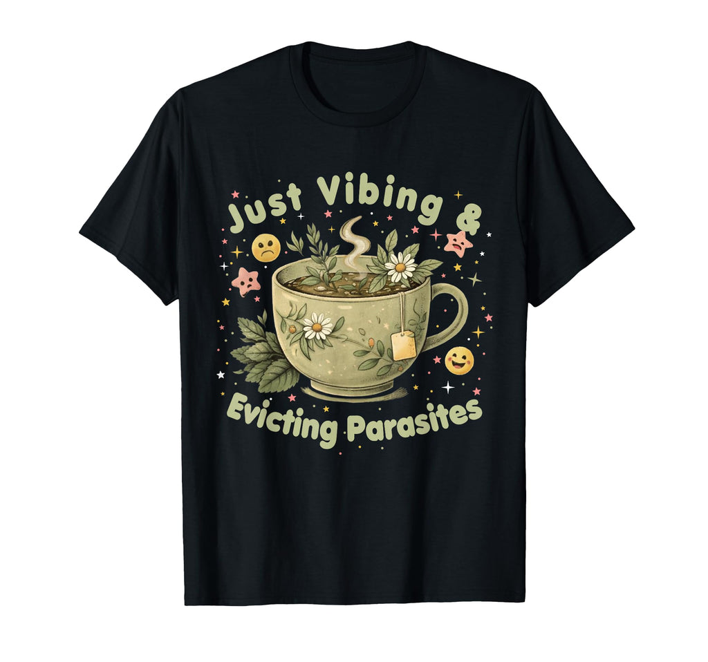 Funny Wellness Vibes Aesthetic Tea T-Shirt - Streetwear Style for Adults - T-Shirt, Sweatshirt, Hoodie